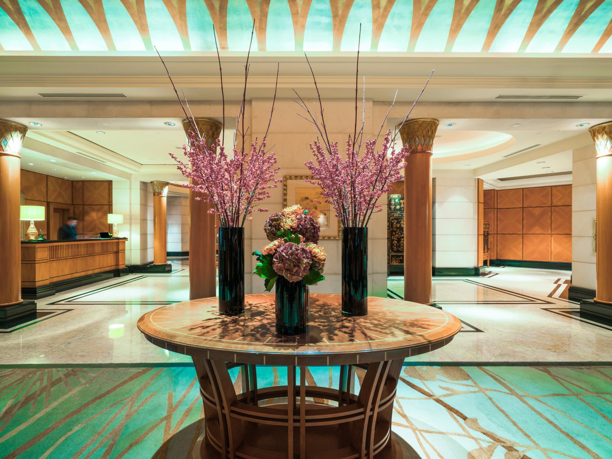 Four Seasons Hotel Singapur Exterior foto Lobby